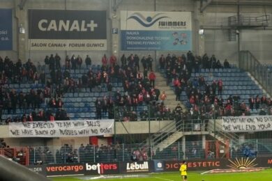 Kibice Widzewa nie wytrzymali. Przejechali się po piłkarzach!