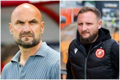 Sopić i Czubak mają problemy. Trudny początek nowego wyzwania byłych trenerów Widzewa
