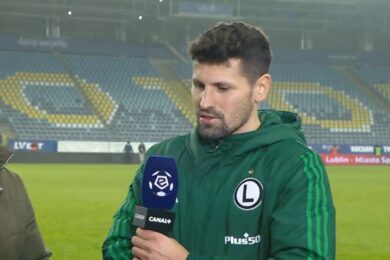 Wszołek: Odkąd Astiz jest naszym trenerem, byliśmy gorsi tylko z Lechią