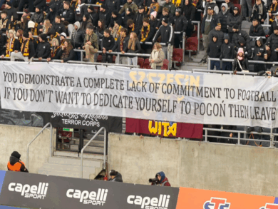 Kibice Pogoni mają dość. Oto jakie słowa skierowali do piłkarzy!