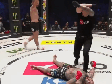Marcin Różalski wrócił do klatki. Nokaut po niespełna trzech minutach! [WIDEO]