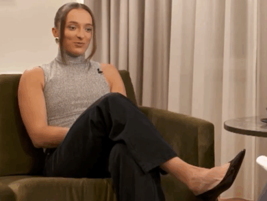 Dziennikarz „zagiął” Igę Świątek pytaniem o ojca! „Jezu, jakie trudne”