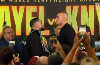 Damian Knyba stanął oko w oko z Agitem Kabayelem! [WIDEO]