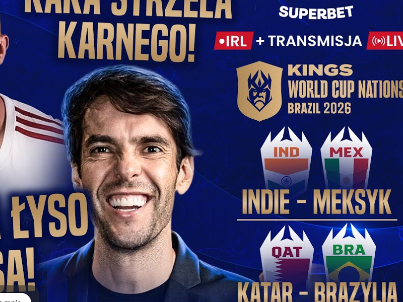 Kolejne mecze Kings League na Kanale Sportowym i IRL z Brazylii! [NA ŻYWO]