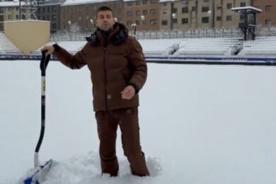 Gerard Pique… cały w śniegu! Niecodzienny apel byłej gwiazdy Barcelony