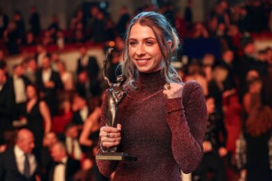 Zwolińska zdumiona po odebraniu nagrody. „Nie wiem, czy kiedyś przeżyłam takie emocje”