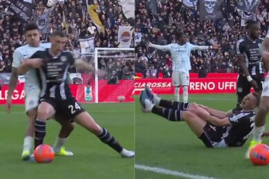 Przeraźliwy krzyk Piotrowskiego w „polskim” meczu. To może być koszmarny uraz [WIDEO]