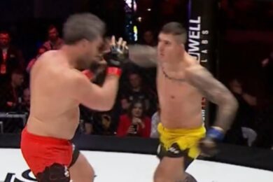 Albert Sosnowski wrócił i od razu nokaut! Nie będzie dobrze tego wspominał [WIDEO]