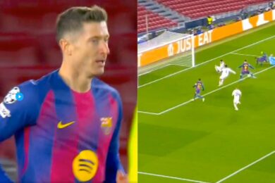 Lewandowski doprowadza do remisu w Barcelonie! Jest rekord [WIDEO]
