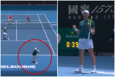 Polak walczył o finał Australian Open! I nagle takie zagranie! Czapki z głów [WIDEO]