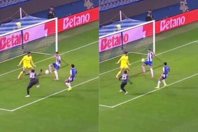 Rangersi zaskoczyli Porto! Bednarek miał sporego pecha [WIDEO]